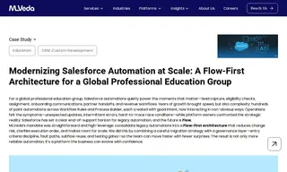 Preview of the Leading Professional Education Provider Case Study