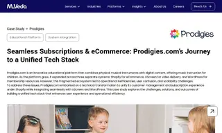 Preview of the Prodigies.com Case Study