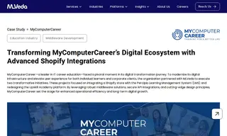 Preview of the MyComputerCareer Case Study