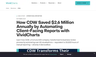 Preview of the CDW Case Study