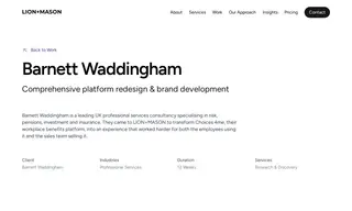 Preview of the Barnett Waddingham Case Study