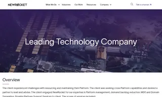 Preview of the Leading Technology Company Case Study