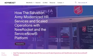Preview of the The Salvation Army Case Study