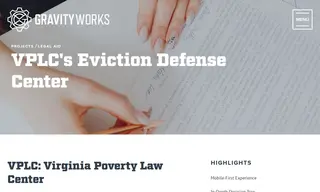 Preview of the Virginia Poverty Law Center Case Study