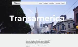 Preview of the Transamerica Case Study