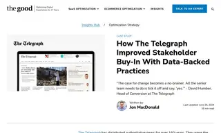 Preview of the The Telegraph Case Study