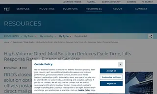Preview of the Leading Financial Services Company Case Study