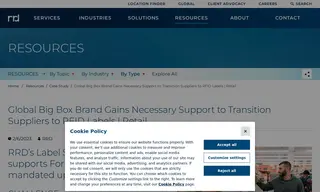 Preview of the Fortune 500 Retailer Case Study