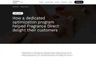 Preview of the Fragrance Direct Case Study