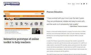 Preview of the Pearson Education Case Study