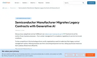 Preview of the Semiconductor Manufacturer Case Study