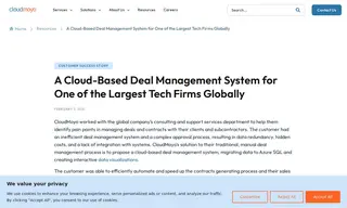 Preview of the One of the Largest Tech Firms Globally Case Study