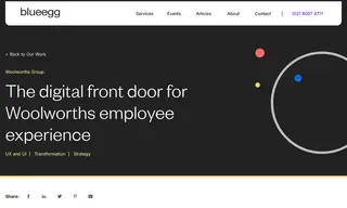 Preview of the Woolworths Group Case Study
