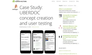 Preview of the UBERDOC Case Study