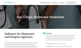 Preview of the Homecare Homebase Case Study