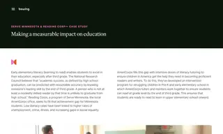 Preview of the Serve Minnesota Case Study