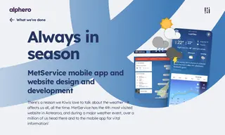 Preview of the MetService Case Study
