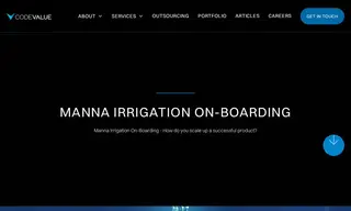 Preview of the Manna Irrigation Case Study