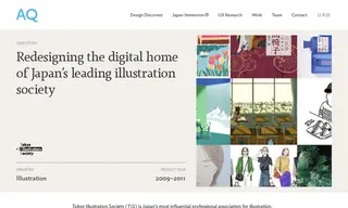 Preview of the Tokyo Illustrators Society Case Study