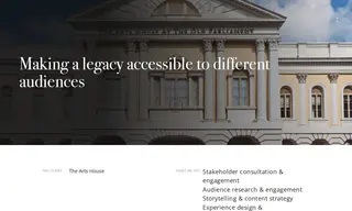 Preview of the The Arts House Case Study