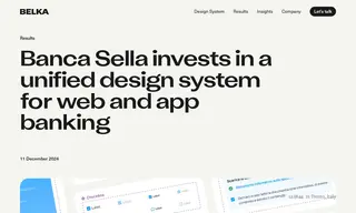 Preview of the Banca Sella Case Study