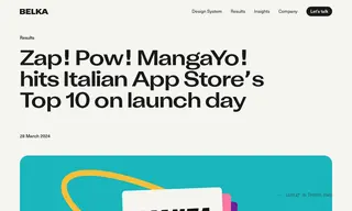 Preview of the MangaYo! Case Study