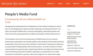 Preview of the People's Media Fund Case Study