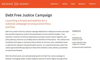 Preview of the Debt Free Justice Case Study