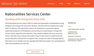 Preview of the Nationalities Services Center Case Study
