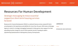 Preview of the Resources for Human Development Case Study