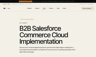 Preview of the Renowned Global Manufacturer Case Study