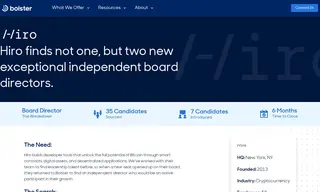 Preview of the Hiro Case Study