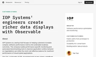 Preview of the IOP Systems Case Study