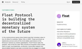 Preview of the Float Protocol Case Study