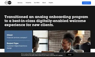 Preview of the Nationally Ranked Financial Services Company Case Study