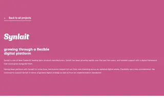 Preview of the Synlait Case Study