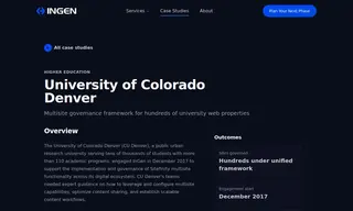 Preview of the University of Colorado Denver Case Study