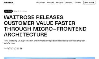 Preview of the Waitrose Case Study