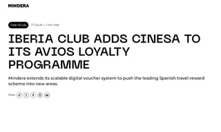Preview of the Iberia Case Study