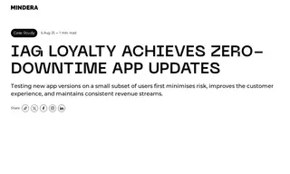 Preview of the IAG Loyalty (iagl) Case Study