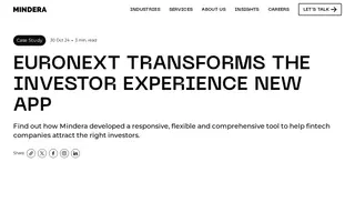 Preview of the Euronext Corporate Services Case Study