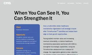 Preview of the Healthcare Association Case Study