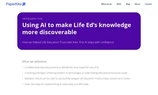 Preview of the Life Education Trust Case Study