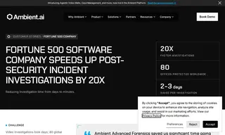 Preview of the Fortune 500 Global Tech Enterprise Case Study