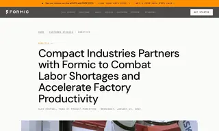 Preview of the Compact Industries Case Study