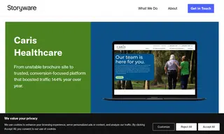 Preview of the Caris Healthcare Case Study