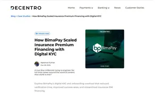 Preview of the BimaPay Case Study