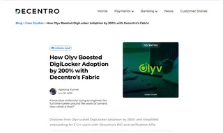 Preview of the Olyv Case Study