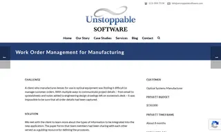 Preview of the Optical Systems Manufacturer Case Study