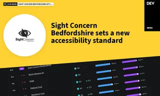 Preview of the Sight Concern Bedfordshire Case Study